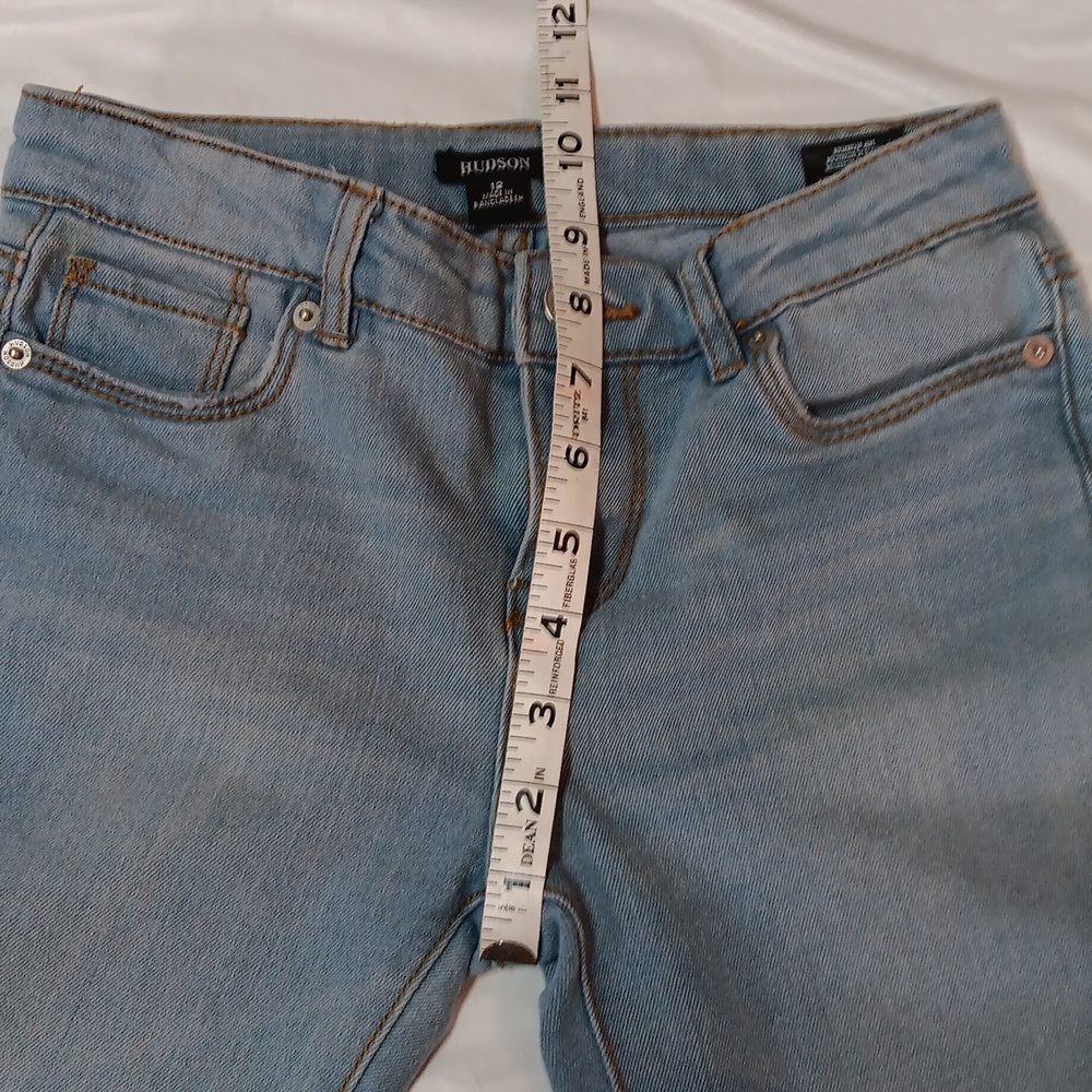 Hudson Jeans Kids Light Blue Distressed Jeans - Picture 10 of 14